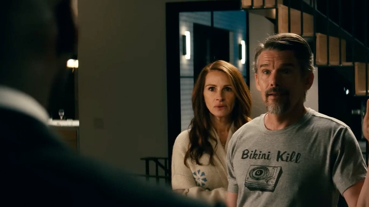 Netflix released the trailer for the cyberattack thriller 'Leave the World Behind,' starring Julia Roberts, Mahershala Ali, Myha’la, Ethan Hawke, and Kevin Bacon