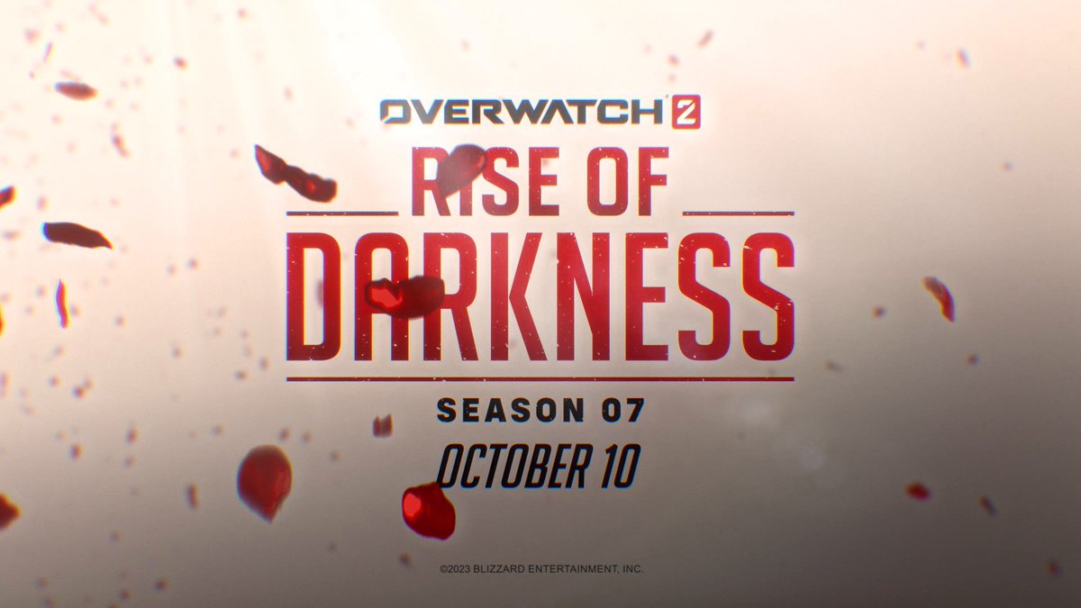 Might want to keep the lights on for this one 🧟‍♂️ #Overwatch2 Season 7: Rise of Darkness launches Oct 10 💀