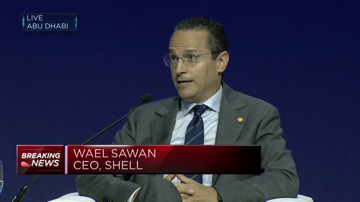 "We're nowhere close where we need to be but … we should not lose hope," Shell CEO Wael Sawan said of the energy transition