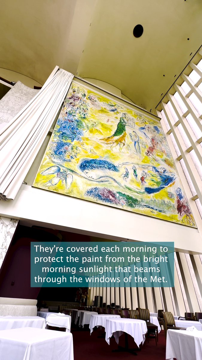 The famous Chagall paintings that hang in our lobby add a magical element to the building’s façade. Ever wonder why they are covered during the day? There’s a good reason why these legendary works of art have a daily curtain call. Watch the video to learn more!