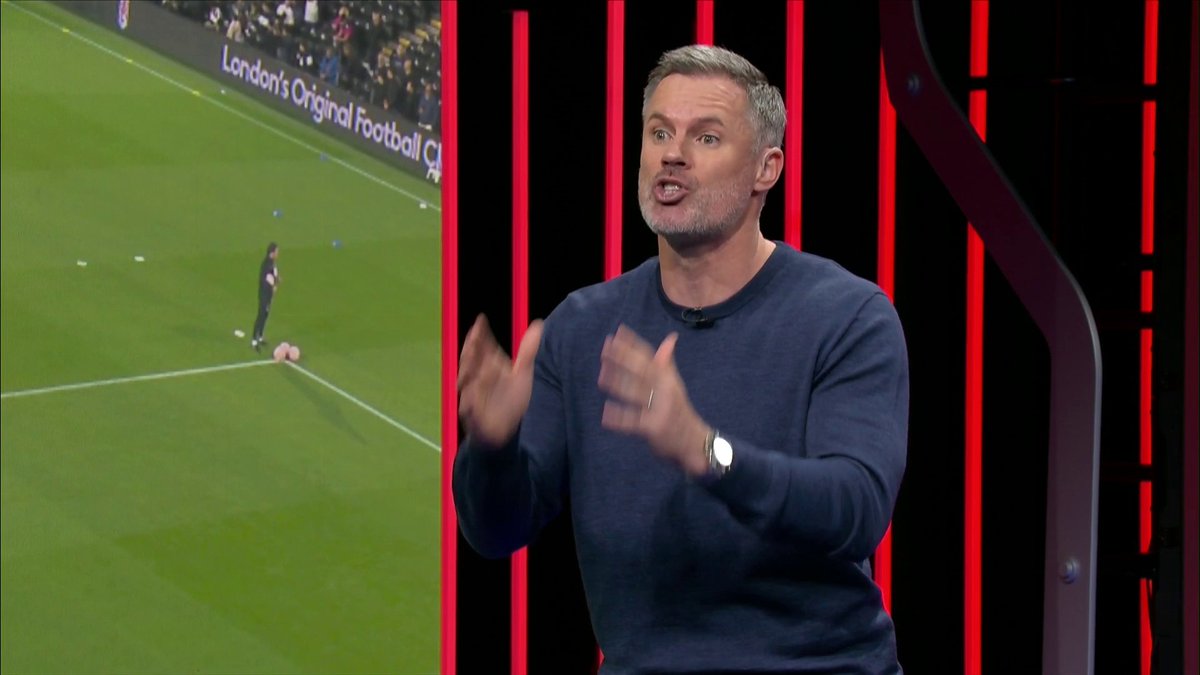 "I'm sick of things being slowed down" 📺 Frank Lampard and Jamie Carragher take a closer at Curtis Jones' red card against Tottenham 🟥
