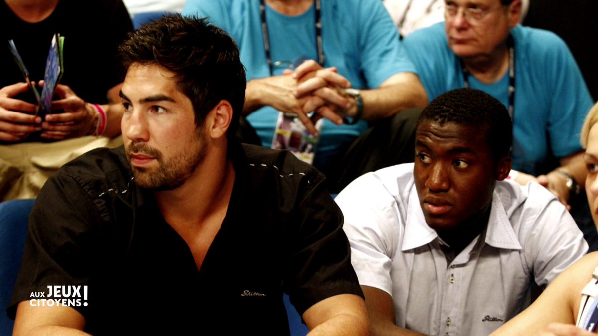 🗣️ #AuxJeuxCitoyens | " T'es un ouf toi " 😂 🤾 Dans Aux Jeux Citoyens, Luc Abalo revient sur son plus beau souvenir avec la légende NIKOLA KARABATIC 🇫🇷 🔵 L'émission en replay :