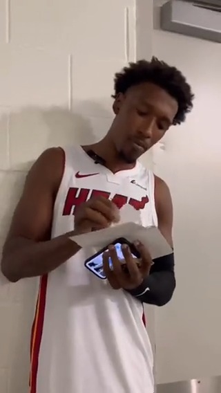 J-Rich spreading the Media Day cheer 🎁