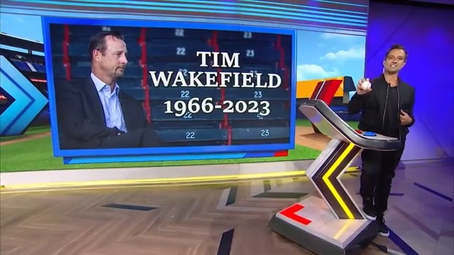 "His story might be one of the greatest in baseball history." Tony Reali pays tribute to Boston Red Sox legend Tim Wakefield (1966-2023).