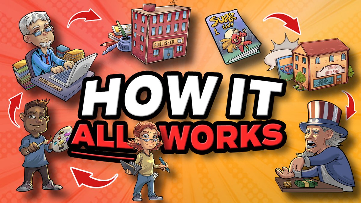 The comic book industry has long operated on an ineffective economic model, and anyone seeking to legitimately make money in comics will need to be equipped with as much knowledge as possible to avoid the same pitfalls. Part 1 of my Making Money In Comics series! #comicbooks