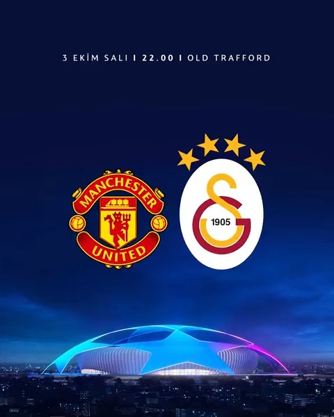#BugünGünlerdenGALATASARAY 💪 🏆 UEFA Champions League 🗓️ A Grubu 2. Maçı 🆚 Manchester United 📆 03.10.2023 ⏰ 22.00 🏟️ Old Trafford 📲 #MUNvGS #UCL