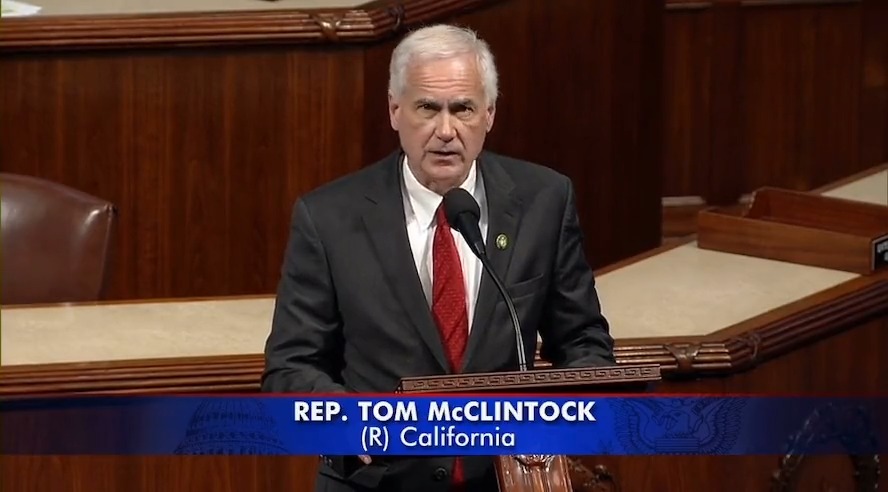 The choice is clear: Mayhem or McCarthy. Kevin McCarthy has done more to advance the conservative agenda than any speaker since Newt Gingrich. I am proud to stand with him.