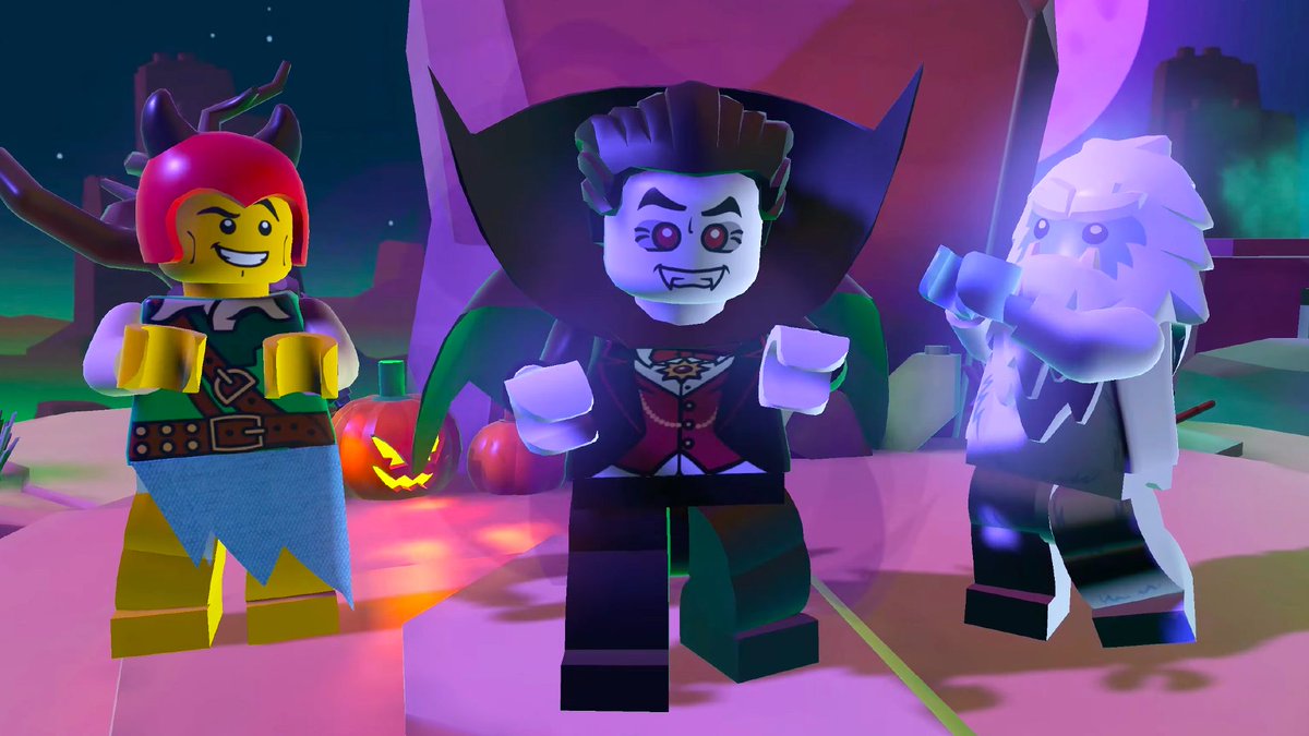Collect candy and explore spooky levels in LEGO Brawls’ Halloween season! 🎃👻