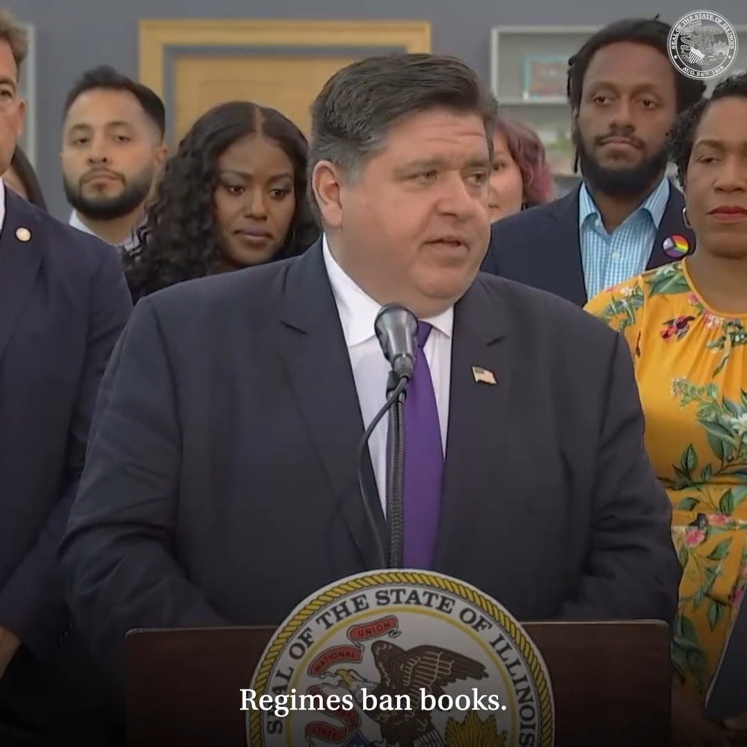 Illinois became the first state in the nation to ban book bans earlier this year. 2022 had the most attempted book bans on record for the ALA. It was time for us to act. Unlike Republicans, I want our children to read as much as they can and to read different perspectives.