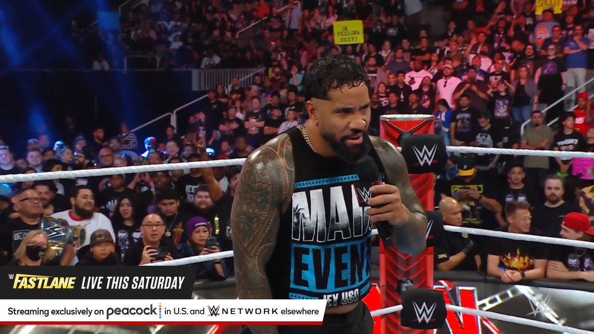 Jey Uso let Mami know how he feels! 😲🫢 #WWERaw