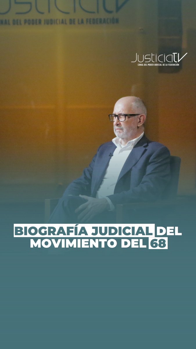 Les esperamos en nuestro canal de #Youtube 🔴: #2deOctubre : A 55 años del Movimiento estudiantil de 1968, Elisa Alanís Zurutuza 🕊️ conversa con el Ministro en retiro José Ramón Cossío D. ⚖️Biografía judicial del Movimiento del 68. #2DeOctubreNoSeOlvida Dale click 👉