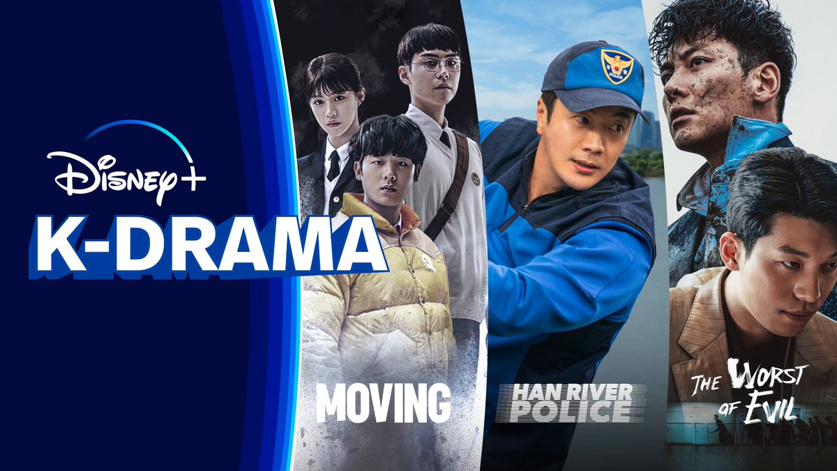 Grab the 🍿 and dive into worlds of suspense, emotion and gripping stories. Binge all episodes of #Moving and #HanRiverPolice and catch up on #TheWorstofEvil on #DisneyPlusPH.