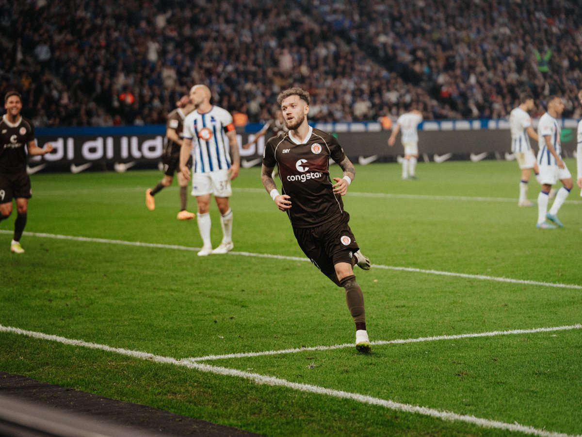 Berlin, du warst so wunderbar. 😌 #fcsp #bscfcsp #tore