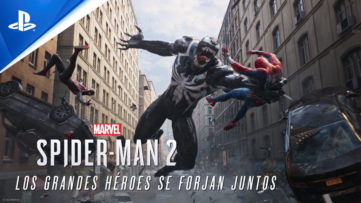 Peter y Miles se unirán para combatir a una poderosa amenaza en el nuevo tráiler de Marvel's #SpiderMan2PS5. Los grandes héroes se forjan juntos. 20 de octubre.