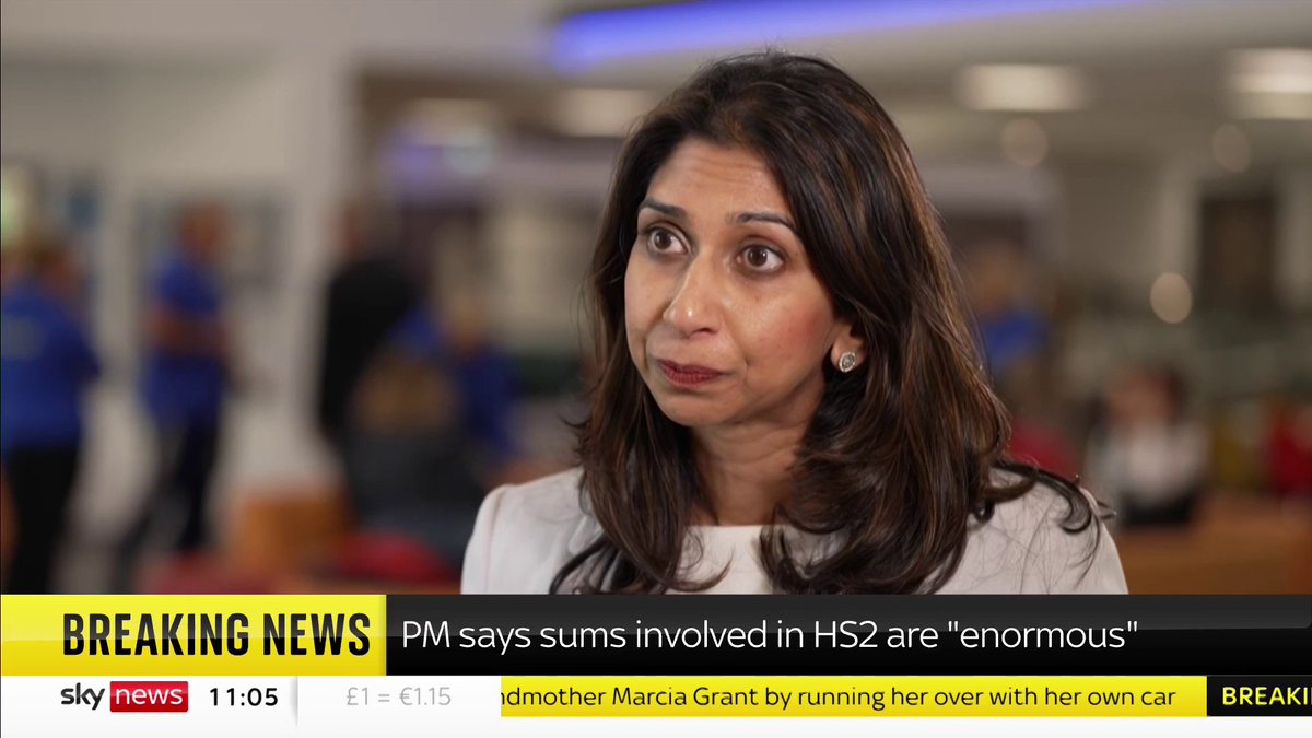 "They are coming from abroad, they are not learning the language, they're not embracing British values." Suella Braverman says there are "many towns and cities" in the UK where integration hasn't worked. 📺 Sky 501, Virgin 602, Freeview 233 and YouTube