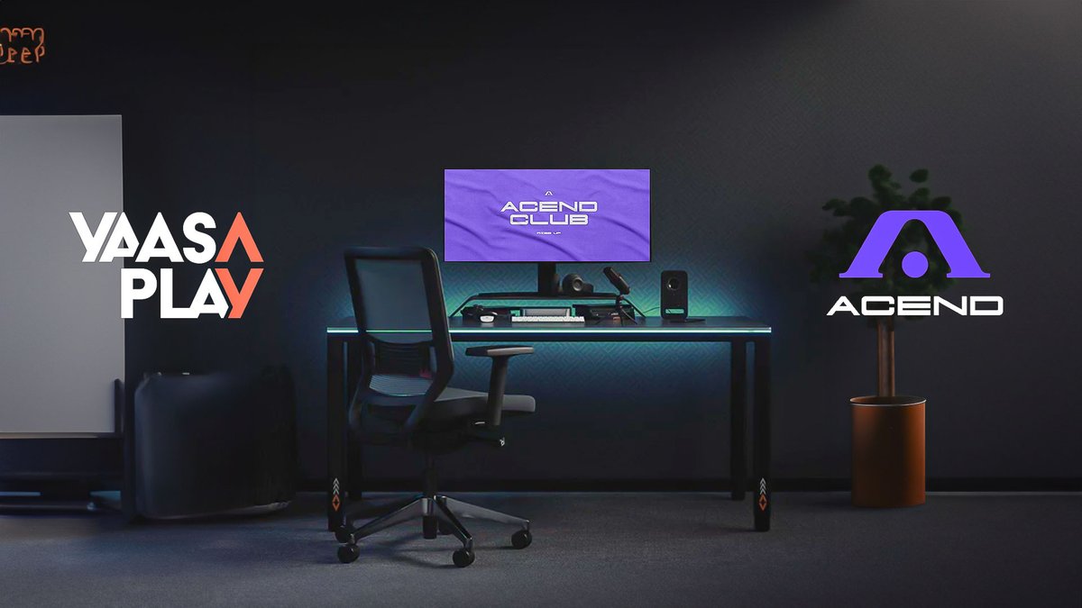 Today we're happy to announce our new partnership with Yaasa. Having outfitted our headquarters we're excited to spread their name and help gamers and Esports professionals benefit from being able to play sitting or standing. Read more: #RiseUp