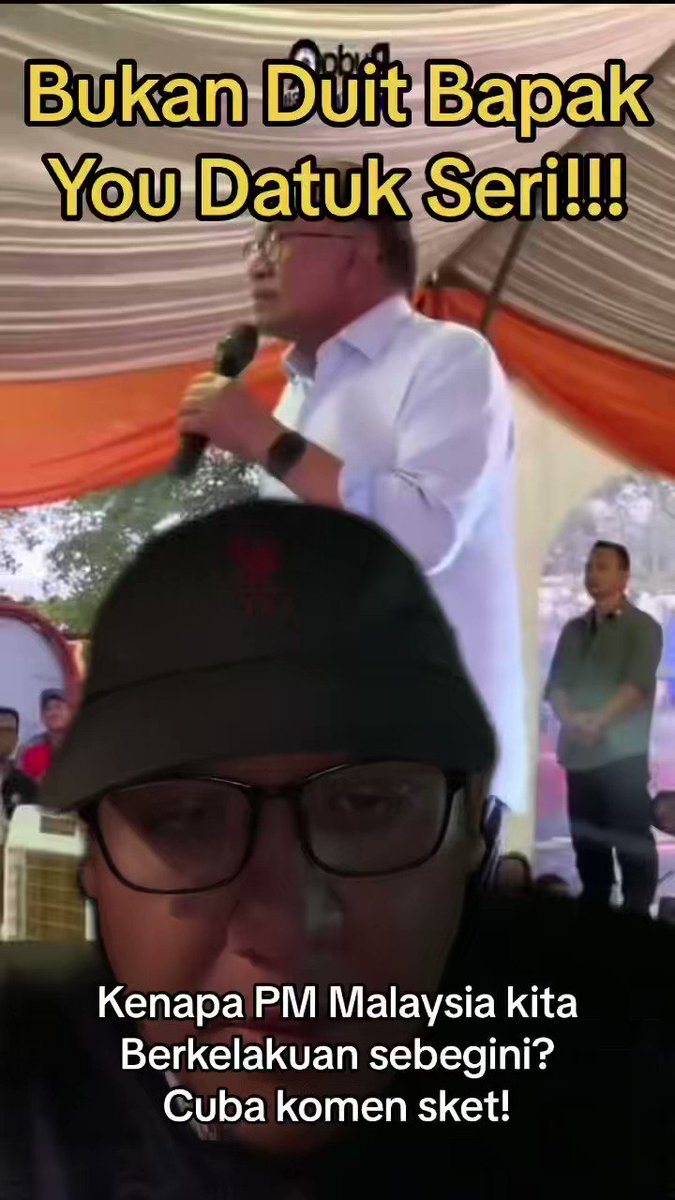 Kenapa PMX Anwar Ibrahim jadi lagu ni? Pi nasihat jumpa doktor mental ke? teruk sangat dah ni haish #selamatkanmalaysia