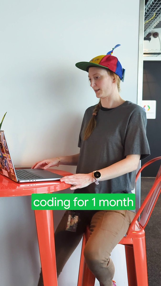 1 month of coding: 🤔 1 year of coding: 😎 25 years of Google: 🥳