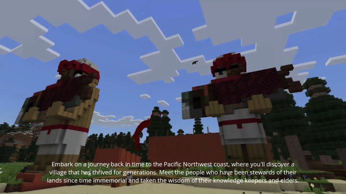 Experience #Indigenous community, culture, and knowledge with #MinecraftEdu! A new world and lessons created in partnership with @SD43BC and kʷikʷəƛ̓əm (Kwikwetlem) Nation. Explore the world of A Pacific Northwest Coast Experience: #MicrosoftEDU