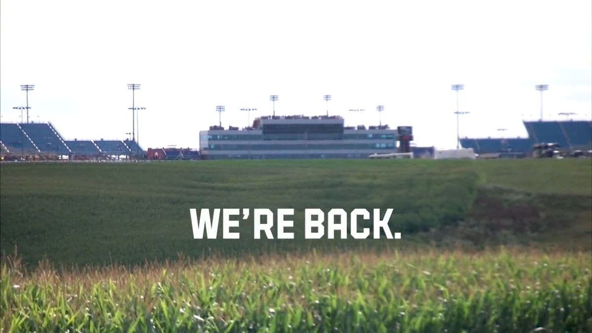 If you build it, they will come. See you next June, NASCAR 👋