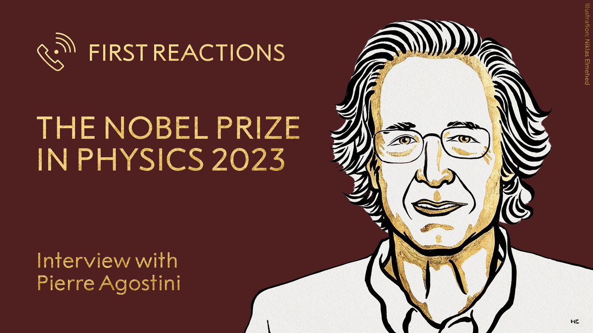 “My daughter called me asking, ‘Is that true, I see it on Google?’” That was how Pierre Agostini found out he had been awarded the 2023 Nobel Prize in Physics. Listen in on a conversation with our new physics laureate: