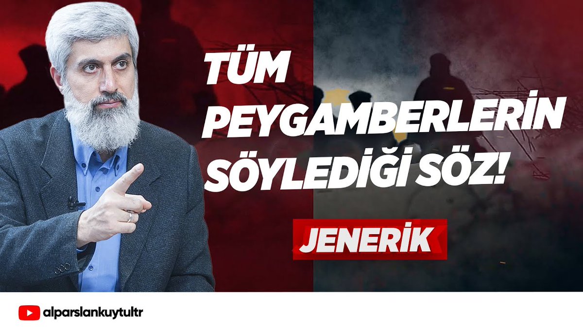 Tüm peygamberler aynı mektebin talebesidir. Aralarında asırlarca yıl olmasına rağmen hepsi şu sözü söylemiştir: "Ey kavmim, Allah'a ibadet edin. Sadece O'na itaat edin. O'ndan başka ilahınız yok!"