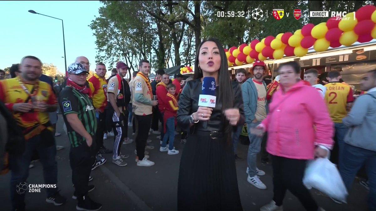 🔴🟡 C'est parti pour l'avant-match de #LensArsenal en direct du stade Bollaert dans #ChampionsZone sur RMC Sport 1 autour de Sonia Carneiro et Johan Djourou ! 📺 Lens-Arsenal, coup d'envoi 21h sur RMC Sport 1 ►