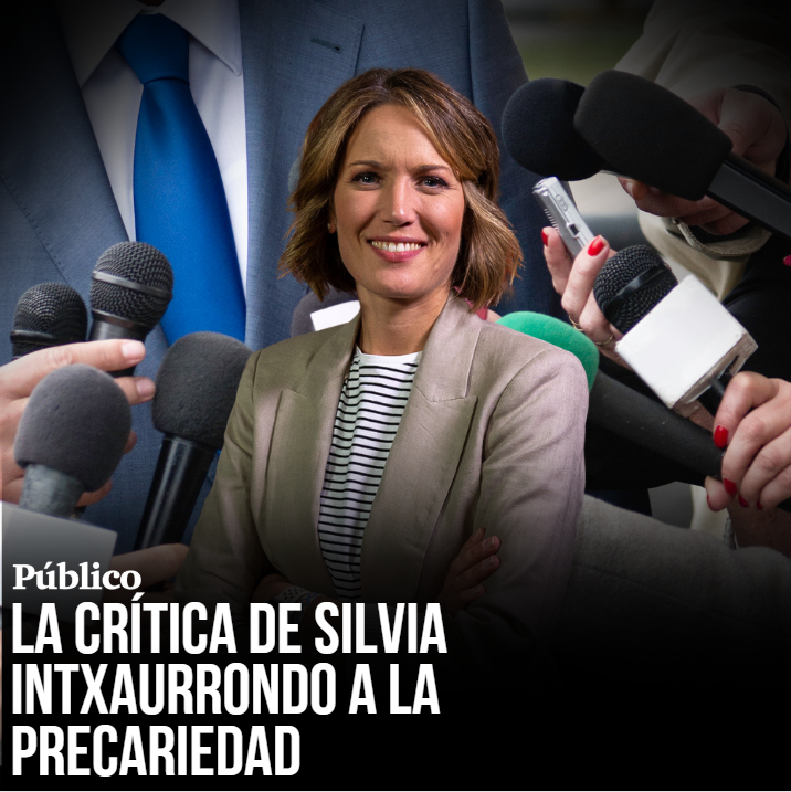 ENTREVISTA | Silvia Intxaurrondo, sobre el periodismo: "En algún momento nos acostumbramos a la autocensura. Creo que es el principal mal de nuestra profesión" ➡ Silvia Intxaurrondo recalca: "En nuestra profesión hay mucha precariedad también. Y eso sí que es un mezcla muy compleja"
