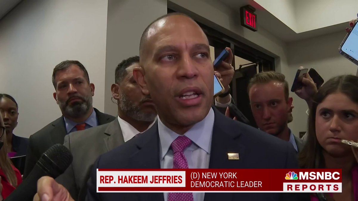 Hakeem Jeffries, the next Speaker of the House, has a message for Speaker Kevin McCarthy and the House Republicans. He wants them to make a clean break from the MAGA extremists within the House GOP, and work with the Democrats to move the country forwards.
