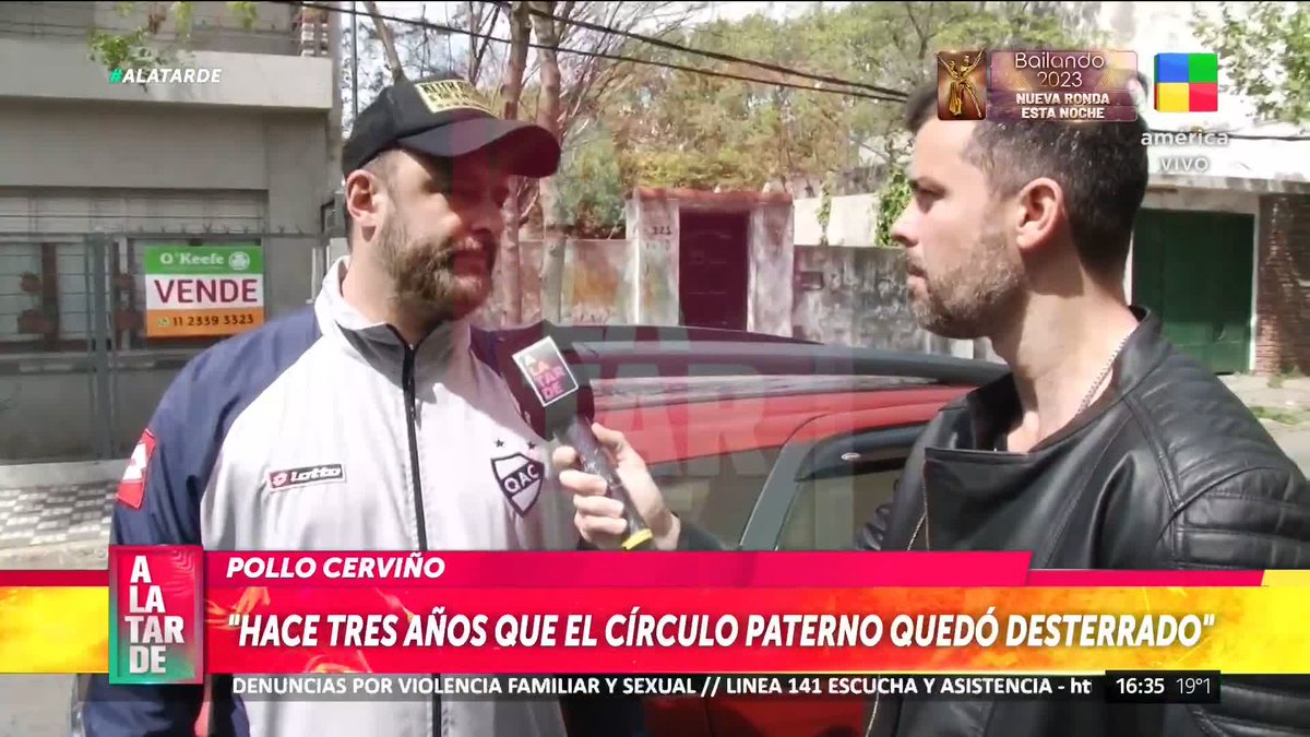 🔴 “El Pollo” Cerviño habló tras la acusación por abuso sexual 💬 “Estoy en paz porque sé lo que hice”. 💬 “Soy inocente”. Cc #ALaTarde JOTAX