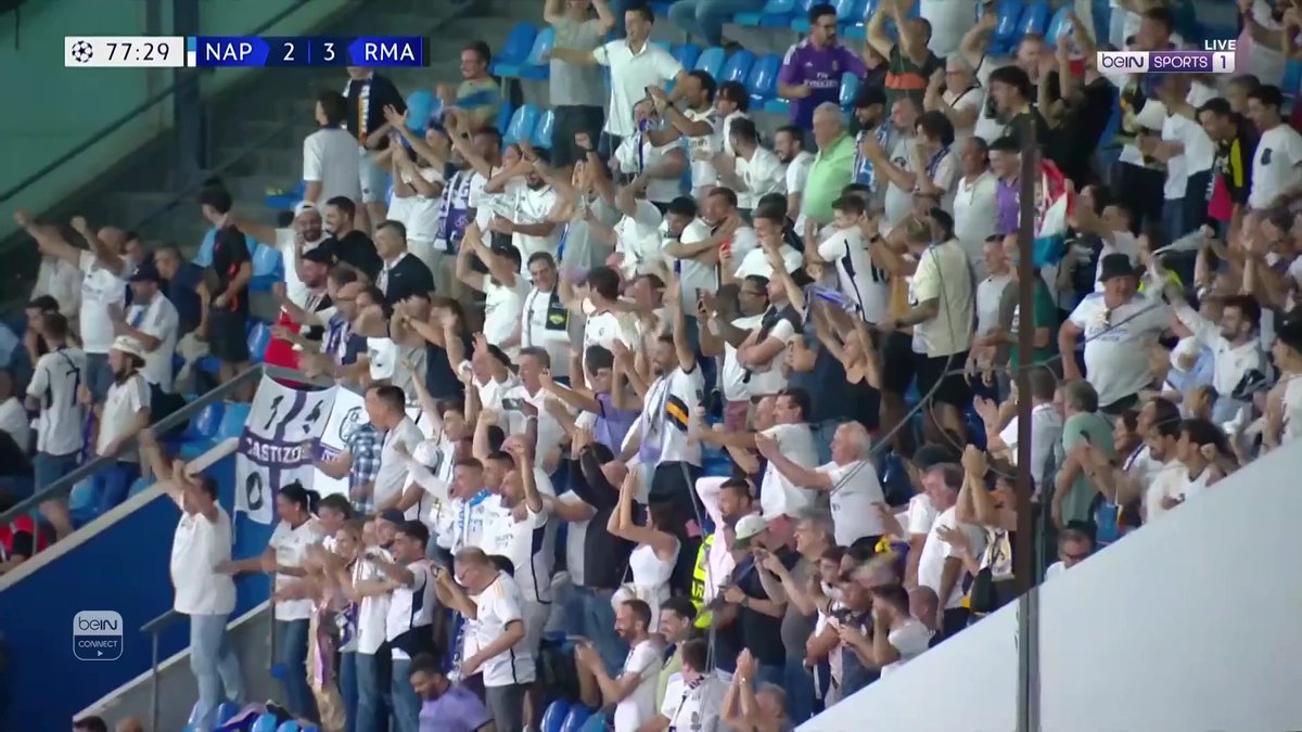 صاروخية فالفيردي تعلن عن الهدف الثالث لريال مدريد #دوري_أبطال_أوروبا #ريال_مدريد_نابولي