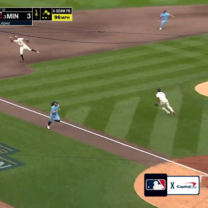 Carlos Correa comes out of nowhere. 😤 (MLB x Capital One)
