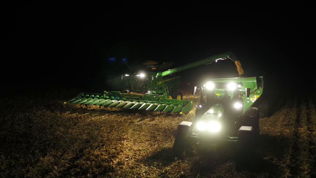 Late nights in the field