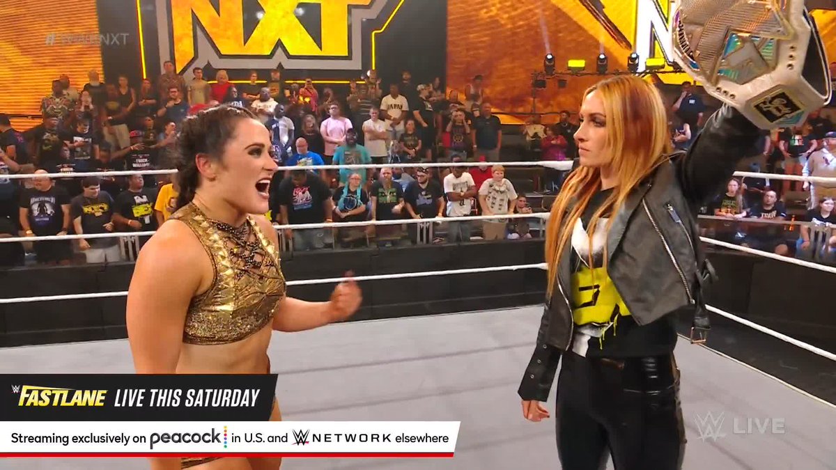 .saving. has something to say! LYRA VALKYRIA might have booked her spot at #HalloweenHavoc, but will Rebecca Quin be there? 🤔 #WWENXT