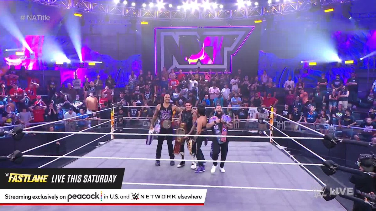 Mission accomplished for The Judgment Day ⚖️ #WWENXT