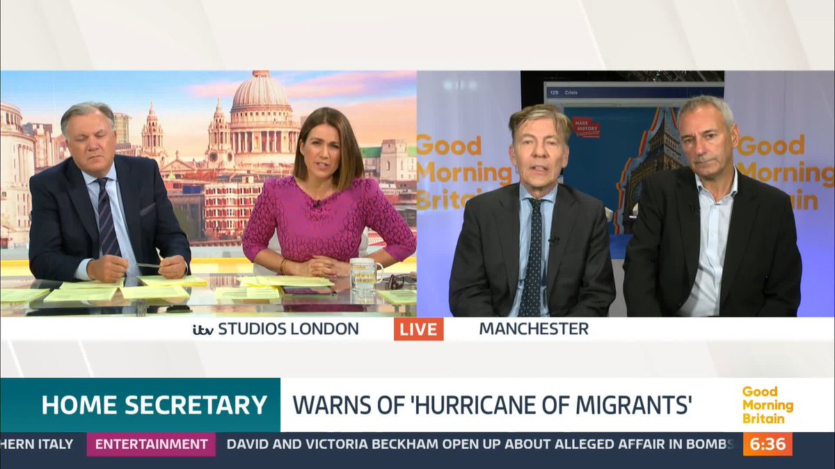 'That was a very brave radical speech.' Andrew Pierce 'It was a racist filth speech.' Kevin Maguire Suella Braverman has warned of a 'hurricane' of mass migration and attacked the 'luxury beliefs' of liberal-leaning people in her conference speech.