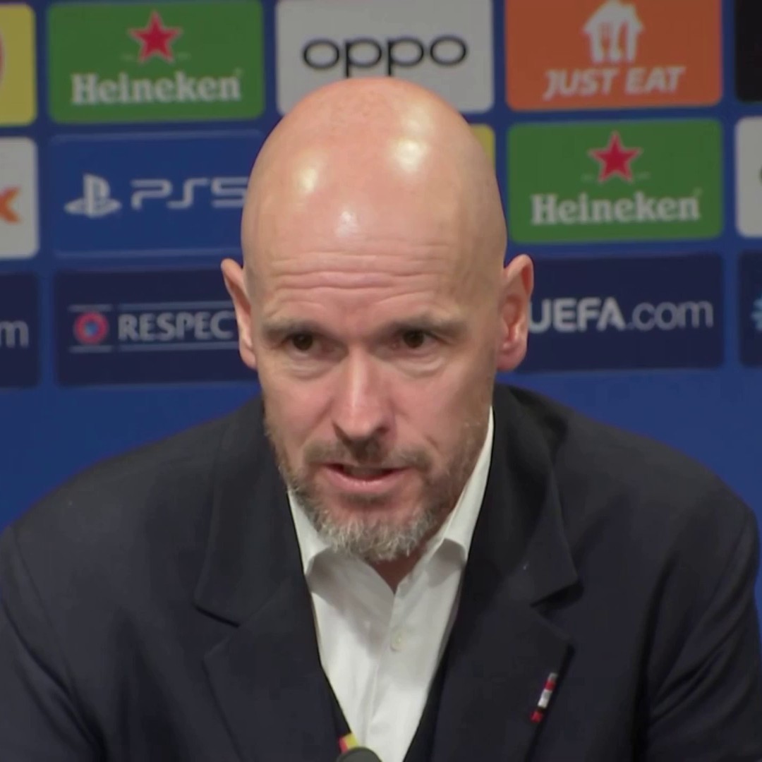 "We are happy with our goalkeeping group." Erik ten Hag says Andre Onana has the capability to be one of the best goalkeepers in the world following his error against Galatasaray that led to Casemiro being sent off 💪
