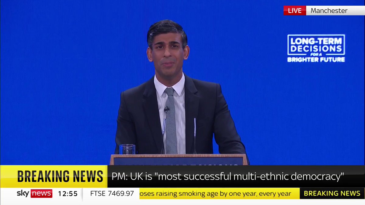 "No more rip off degrees" Rishi Sunak says his government will stop universities from enrolling students in courses that do "nothing for their life chances", as he praises the progress his party has made on education. ๐บ Sky 501 and YouTube