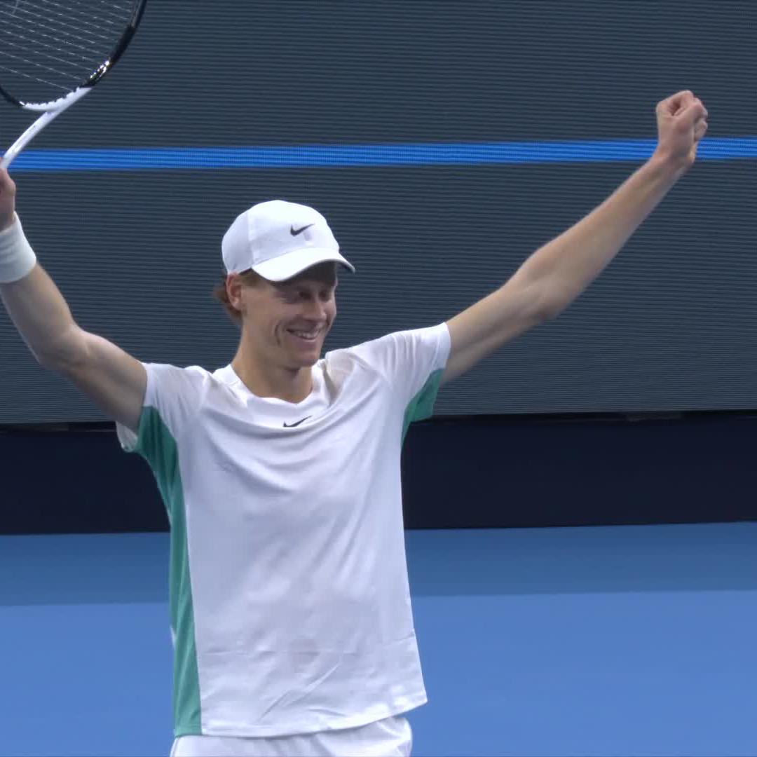 🏆 CHAMPION IN BEIJING 🏆 The moment Jannik Sinner claimed his 9th career title, and defeated Medvedev for the first time! #ChinaOpen