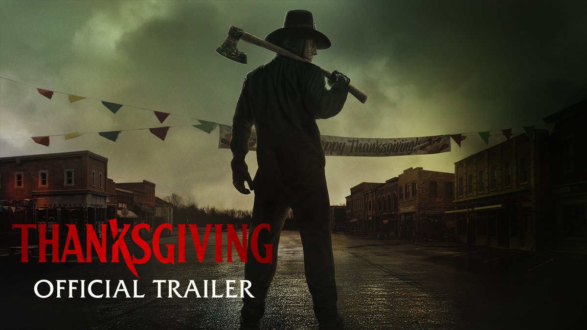 Will you survive the holidays? 🪓 🦃 Watch the new trailer for #ThanksgivingMovie and see it exclusively in movie theaters this November.