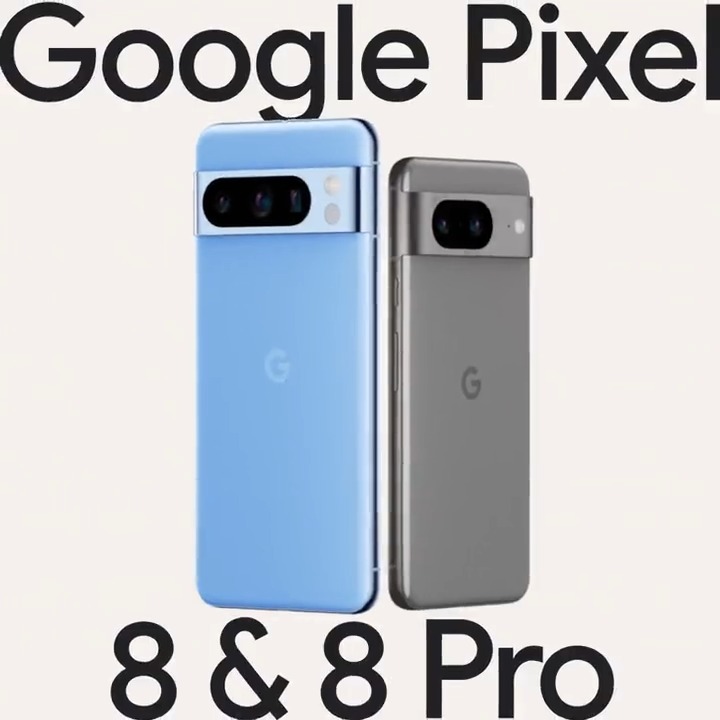 Meet #Pixel8 & 8 Pro—engineered by Google with AI controlled by you. 📷Video Boost, Night Sight Video & Pro Controls on 8 Pro* 🔇Audio Magic Eraser* 🪄Edit pics w/ Best Take & Magic Editor* ✅Protects your info* & saves you time* *See video & learn more: