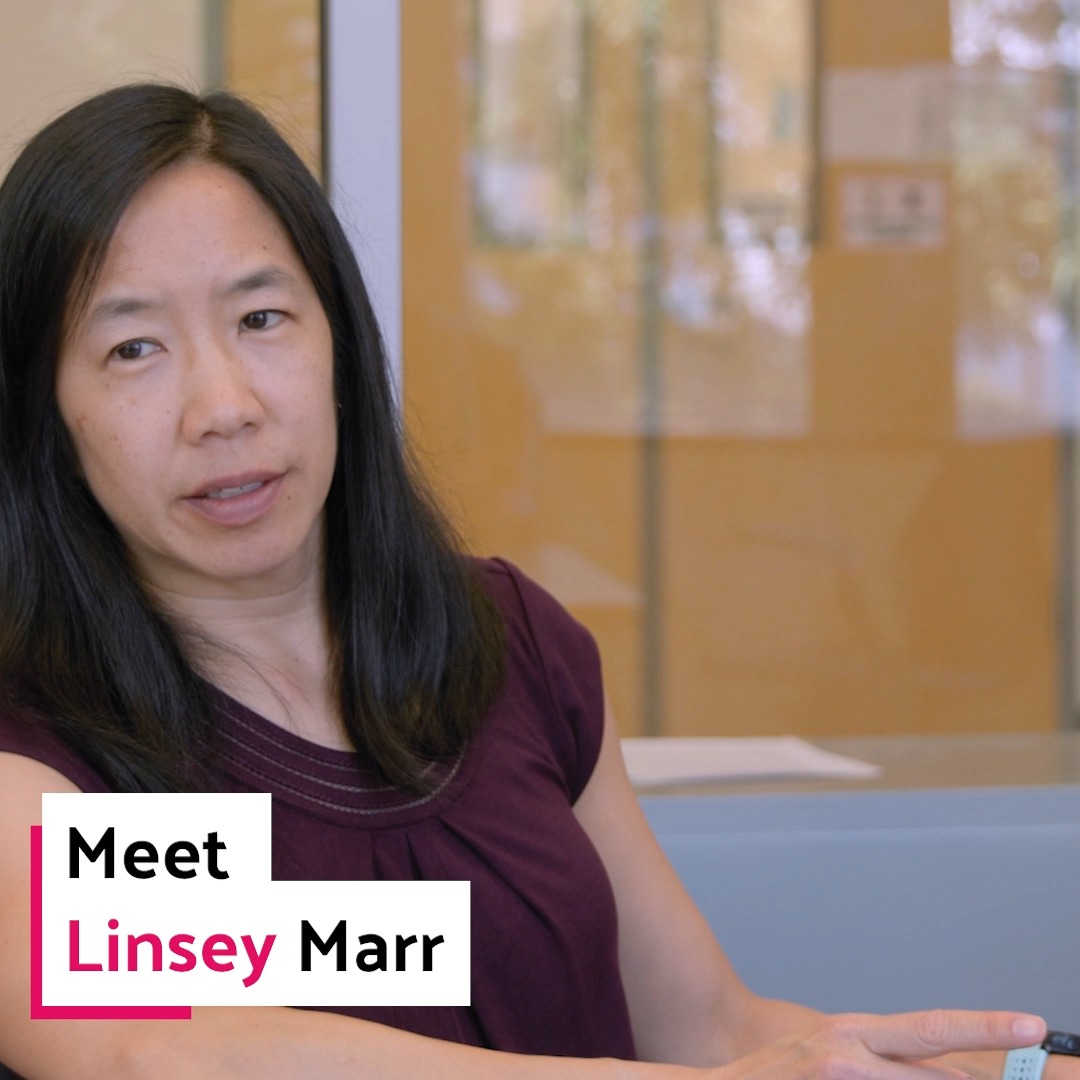 Linsey Marr (Linsey Marr is an environmental engineer and 2023 MacArthur Fellow investigating indoor and outdoor air quality and airborne pathogens that affect human health. #MacFellow Explore her work and all the 2023 MacArthur Fellows on our website!
