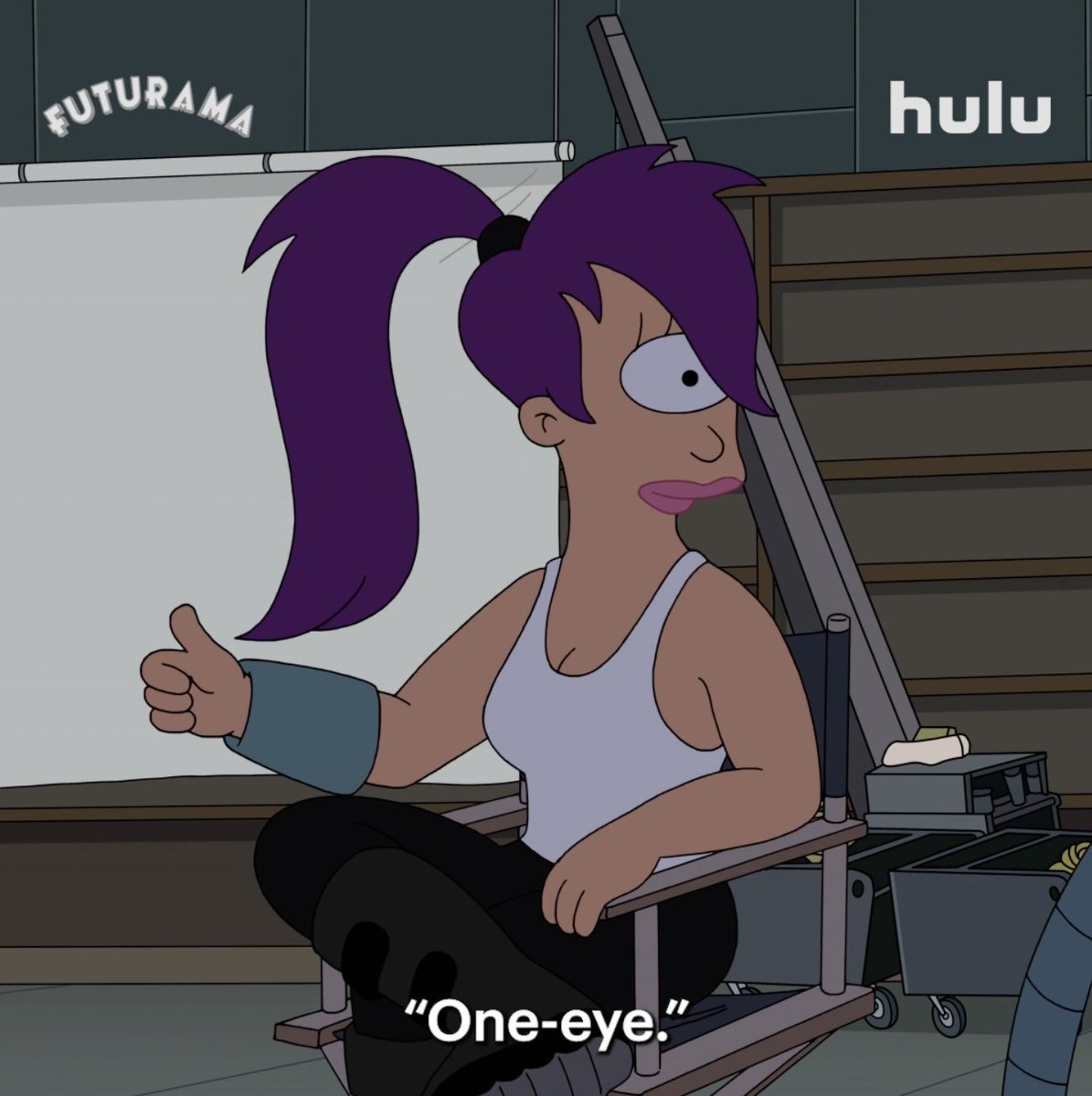 All eyes on me. 👁️ Watch the entire new season of Futurama now on Hulu.