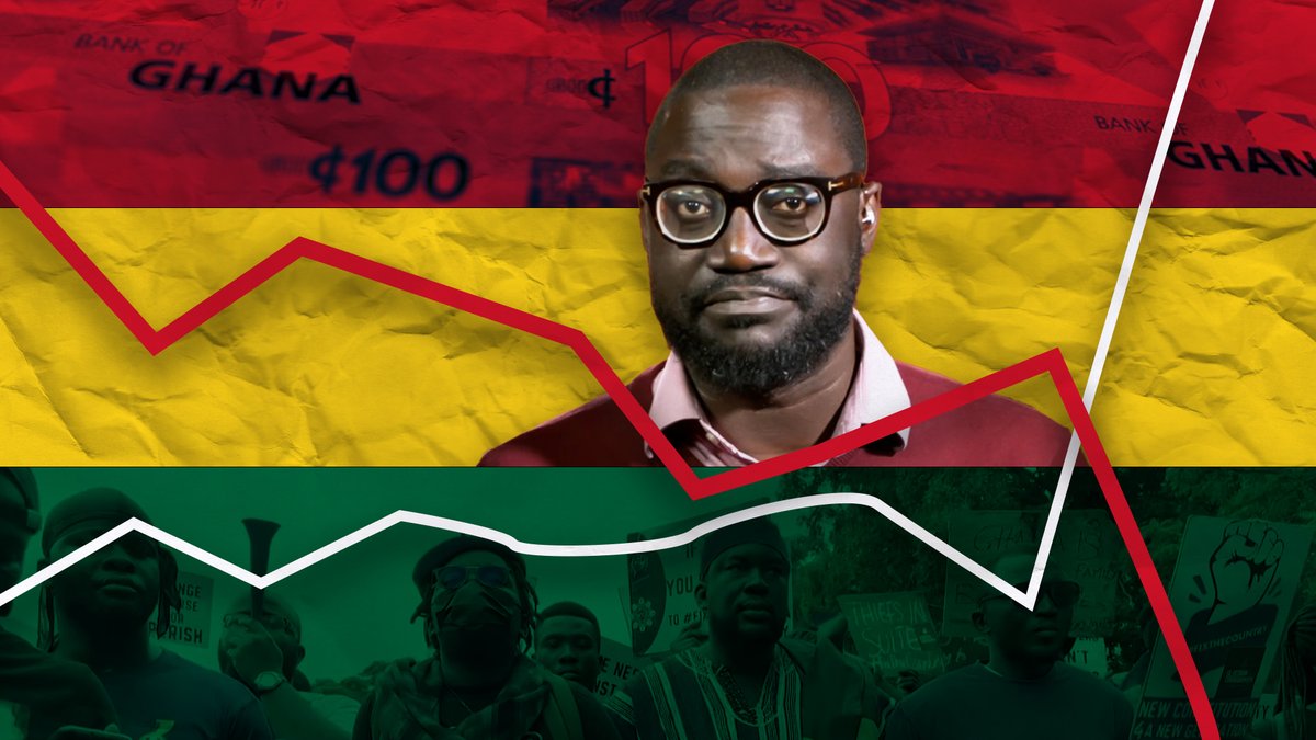 ๐ฌ๐ญ How did Ghana go from economic darling to economic chaos? It was once seen as a model of African progress, but that all changed in 2022. With surging inflation and rising prices, the nation is facing its worst economic crisis in decades. Chalรฉ! explains โฌ๏ธ
