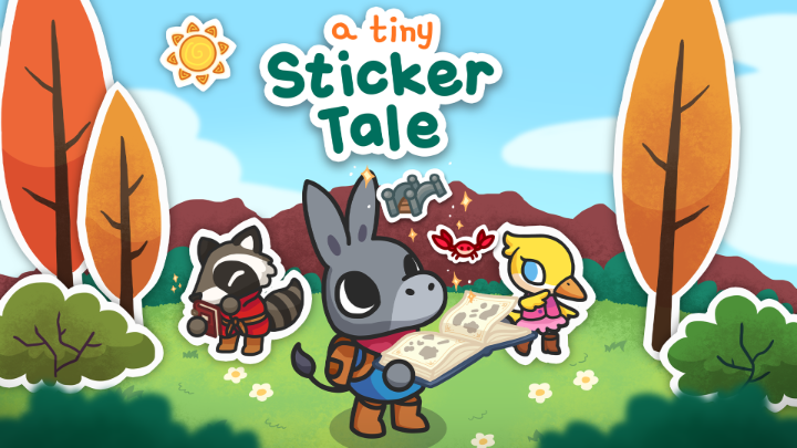 Experience a wholesome bite-sized adventure and solve puzzles using creativity and a very special magical sticker book! A Tiny Sticker Tale is available now on #NintendoSwitch! 🧩: