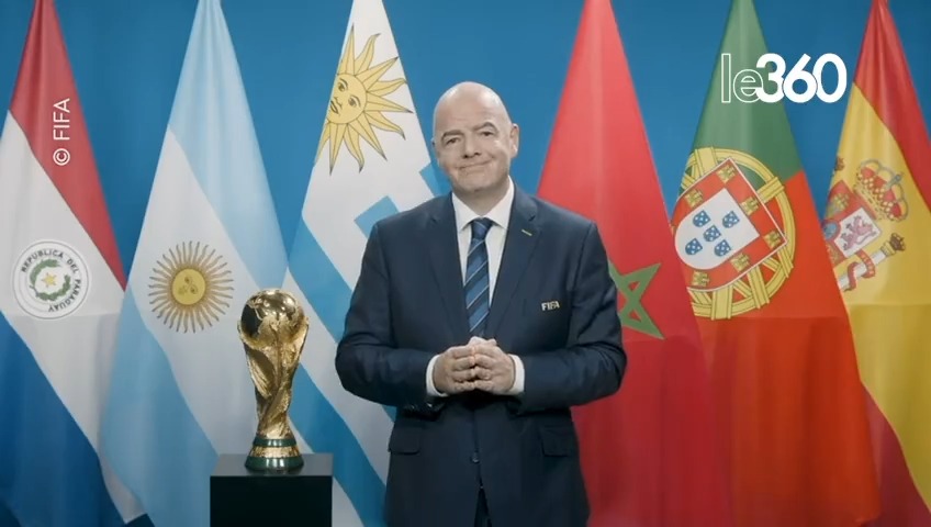 Le Mondial 2030 au Maroc, en Espagne et au Portugal: la réaction du président de la FIFA, Gianni Infantino «Mabrouk Al Maghrib, Parabéns Portugal et Enhorabuena España»