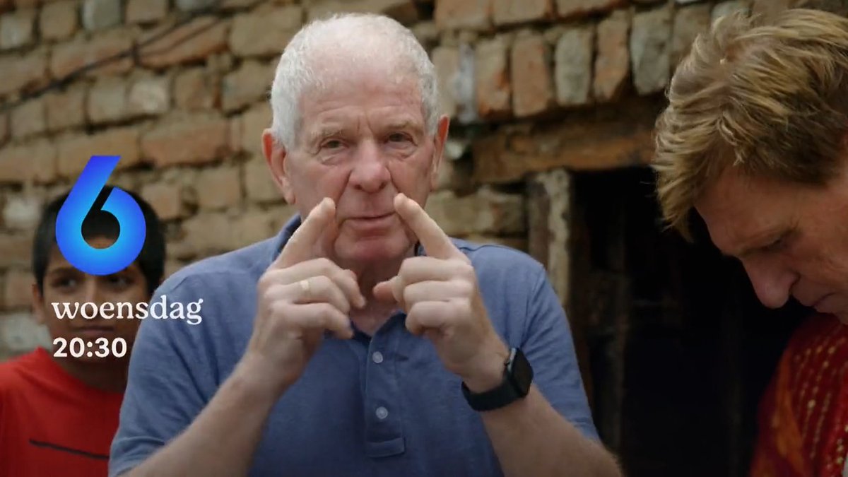 Onze tv-iconen ontmoeten woensdag het heilige dier van Nepal... 🐄 Beter Laat dan Nooit, woensdag om 20.30. op SBS6.