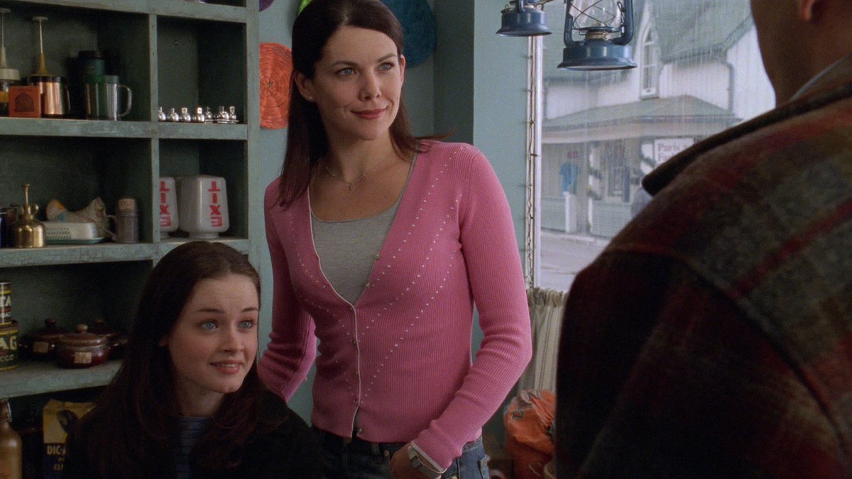 23 years and several cups of coffee ago, Lorelai stole Rory's Macy Gray CD. Gilmore Girls forever!