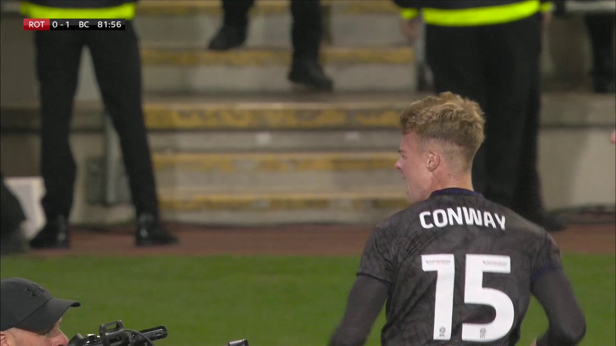 "What a difference he's made!" 💪 Tommy Conway strikes LATE for Bristol City at Rotherham! ⚽