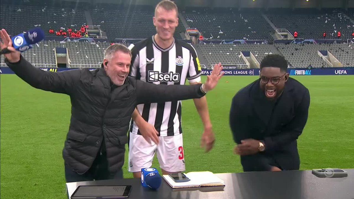 "We're going to smash the internet!" 🕺 Where else can you find Dan Burn hitting a TikTok dance with @micahrichards and @carra23. 😂